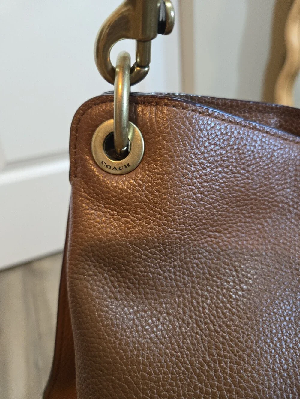 Coach Tabby Hobo Bag 78207 – Polished Pebble Leather | Saddle